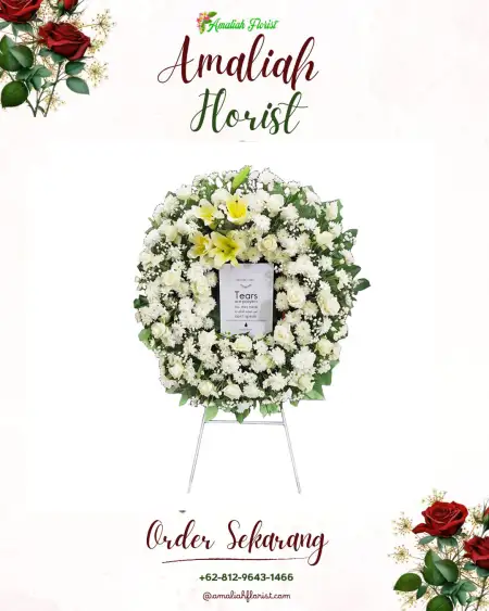 Krans Bunga Duka Tenggak